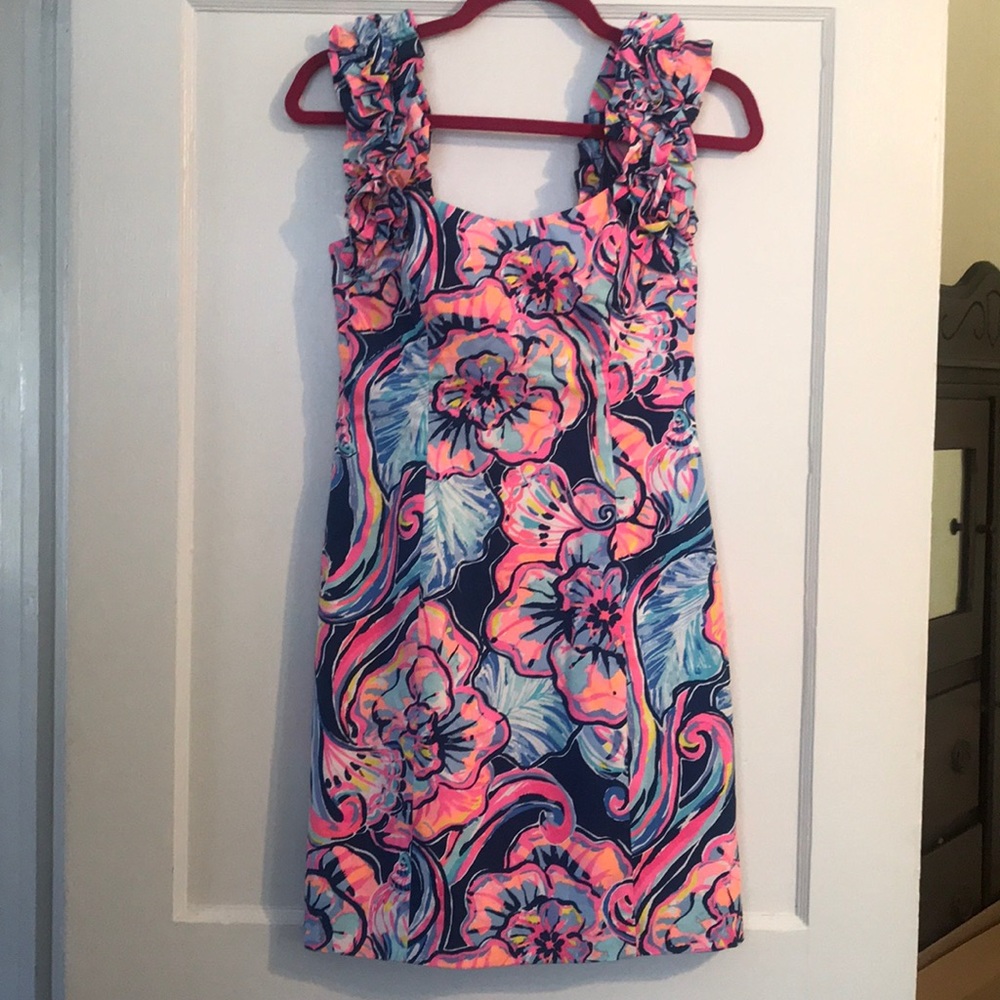 NWT 00 Lilly Pulitzer Devina Stretch Dress